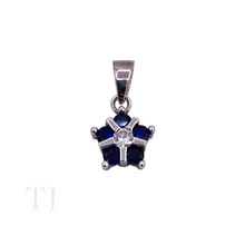 Load image into Gallery viewer, Doublet Sapphire Star Shape Jewelry Set