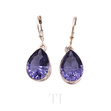 Load image into Gallery viewer, Mystic Topaz Tear Drop Earrings in Sterling Silver