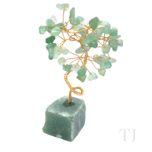 Cargar imagen en el visor de la galería, Jade Gemstone Small Tree with Jade Base