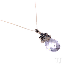 Load image into Gallery viewer, Swarovski Sterling Silver Pendant with Sterling Silver Chian