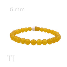 Cargar imagen en el visor de la galería, Yellow Quartz Bracelet (Dyed)