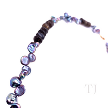 Load image into Gallery viewer, Multi-colored Pearl Necklace in 14k Gold