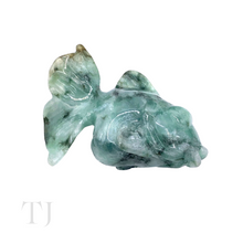 Load image into Gallery viewer, Natural Burmese Green Jade Fish Figurine