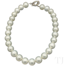 Загрузить изображение в средство просмотра галереи, Freshwater Big Pearl Necklace in Sterling Silver
