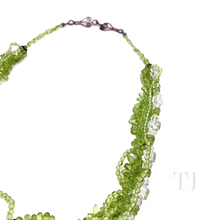 Load image into Gallery viewer, Peridot Chip Layered Necklace