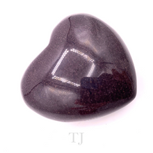 Cargar imagen en el visor de la galería, closer view of blue gold sandstone heart cabochon