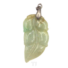 Load image into Gallery viewer, Burmese Natural Jade Lead Figure Pendant with silver bail