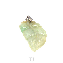 Load image into Gallery viewer, Burmese Natural Jade Lead Figure Pendant with silver bail