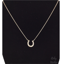 Cargar imagen en el visor de la galería, Hoof Sterling Silver Necklace in 925