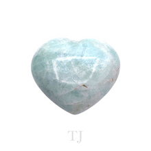 Load image into Gallery viewer, Larimar Heart Cabochon