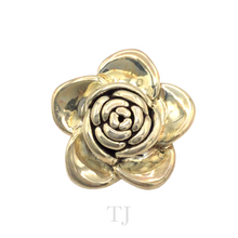 Load image into Gallery viewer, Sterling Silver Rose Pendant