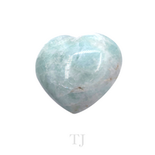 Load image into Gallery viewer, Larimar Heart Cabochon