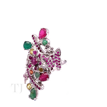 Load image into Gallery viewer, Multi Gemstones Kanote Ring in Sterling Silver