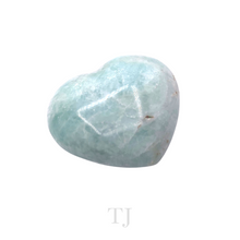 Load image into Gallery viewer, Larimar Heart Cabochon