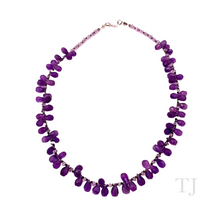 Load image into Gallery viewer, Amethyst Faceted Bead Necklace