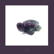 Загрузить изображение в средство просмотра галереи, Fluorite Turtle Figurine