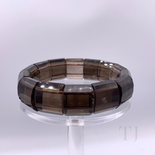 Load image into Gallery viewer, Smoky Quartz Elastic Bracelet