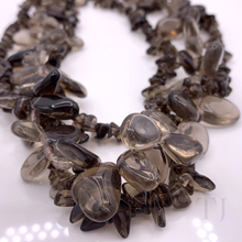 Load image into Gallery viewer, Smoky Quartz Chip and Nugget Necklace