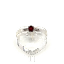 Load image into Gallery viewer, Ruby Ring in sterling silver