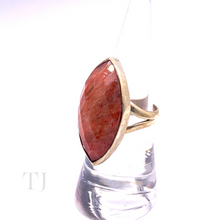 Cargar imagen en el visor de la galería, Indian Ruby Oval Cut Ring in Sterling Silver