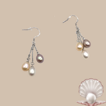 Cargar imagen en el visor de la galería, Fresh water pearl earring