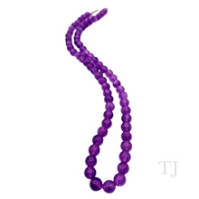 Load image into Gallery viewer, High quality amethyst bead necklace