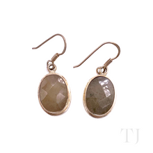 Load image into Gallery viewer, Mountain Quartz Earrings in Sterling Silver