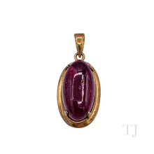 Load image into Gallery viewer, Burmese Ruby Cabochon Pendant