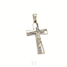 Cargar imagen en el visor de la galería, Cross Sterling Silver Pendant