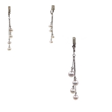 Load image into Gallery viewer, Pearl Earrings Akoya Pearls in 14k