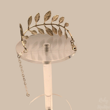 Cargar imagen en el visor de la galería, Sterling silver Bracelet in leaf shape