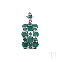 Загрузить изображение в средство просмотра галереи, Emerald Oval Flat Cut Jewelry Set