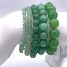 将图片加载到图库查看器,Aventurine bead bracelets with elastic string