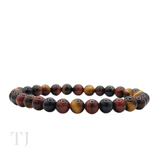 Cargar imagen en el visor de la galería, Mixed Tiger's Eye Bracelet