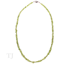 Load image into Gallery viewer, Peridot Round Chip Necklace
