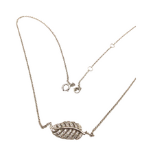 Загрузить изображение в средство просмотра галереи, sterling silver leaf Necklace
