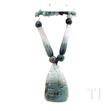 Cargar imagen en el visor de la galería, Natural Burmese Jade Necklace