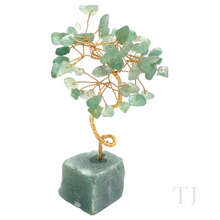 Cargar imagen en el visor de la galería, Jade Gemstone Small Tree with Jade Base