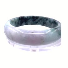 Load image into Gallery viewer, Burmese Two-Tone Jade Bangle Bracelet