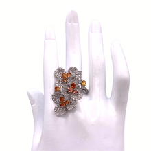 Load image into Gallery viewer, Citrine Ring with Diamonquie In Sterling Silver