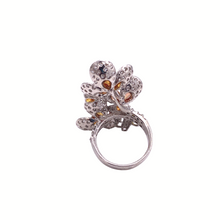 Load image into Gallery viewer, Citrine Ring with Diamonquie In Sterling Silver