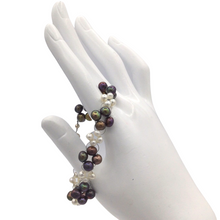 Load image into Gallery viewer, Freshwater Black Pearl Bracelet