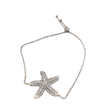 Load image into Gallery viewer, Sterling silver Bracelet with Star Charm
