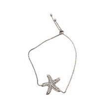 Load image into Gallery viewer, Sterling silver Bracelet with Star Charm
