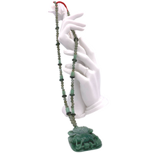 Load image into Gallery viewer, Burmese jade Necklace with Dragon Head Pendant