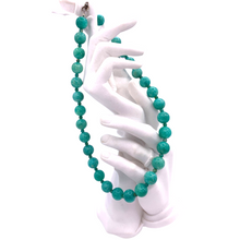 Load image into Gallery viewer, Blue Turquoise necklace in Sterling Silver