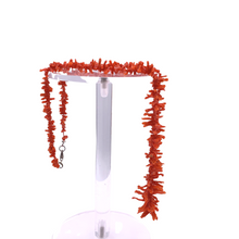 Load image into Gallery viewer, Red Skin Italian Coral in Starling silver 925