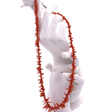 Load image into Gallery viewer, Red Skin Italian Coral in Starling silver 925