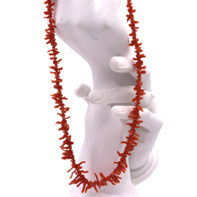 Load image into Gallery viewer, Red Skin Italian Coral in Starling silver 925