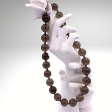 Load image into Gallery viewer, Smoky quartz Necklace in Sterling Silver